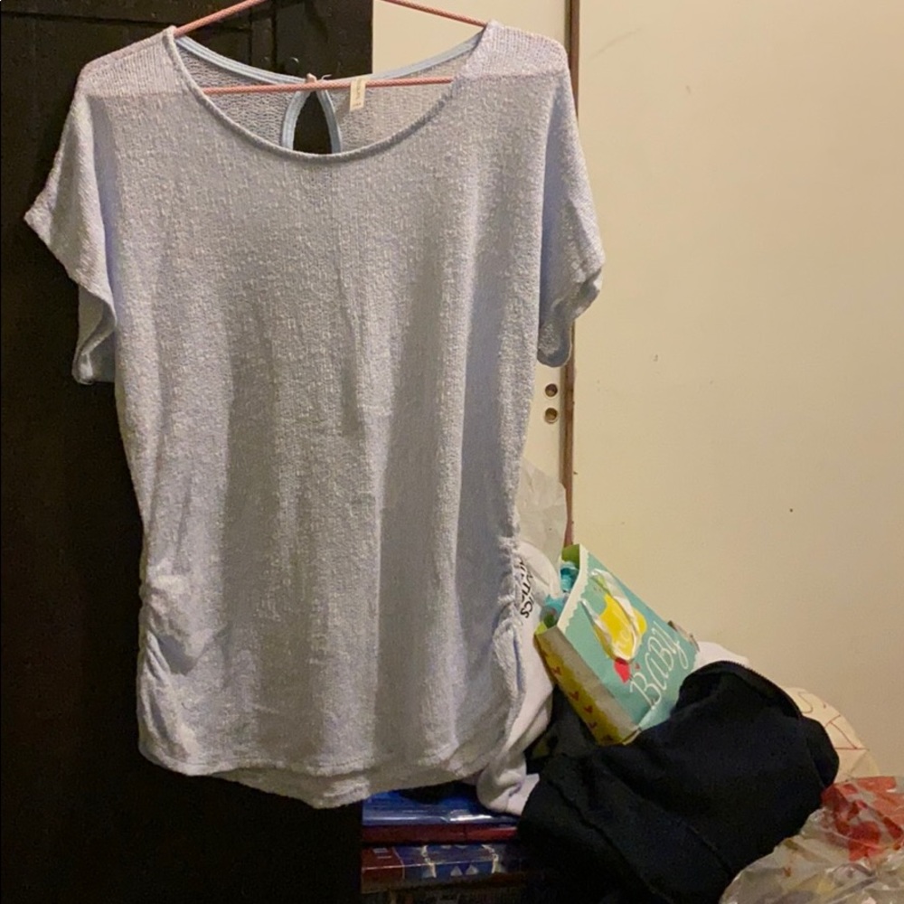 Light blue shirt